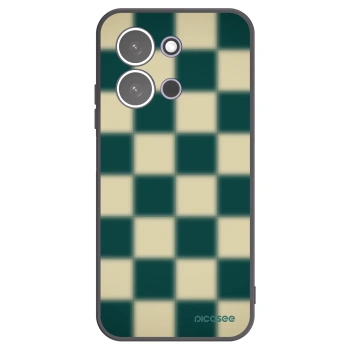 Picasee fekete szilikon tok az alábbi mobiltelefonokra Xiaomi Redmi 15C 5G - Shadow Chess