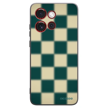 Picasee fekete szilikon tok az alábbi mobiltelefonokra Motorola Edge 60 Neo 5G - Shadow Chess