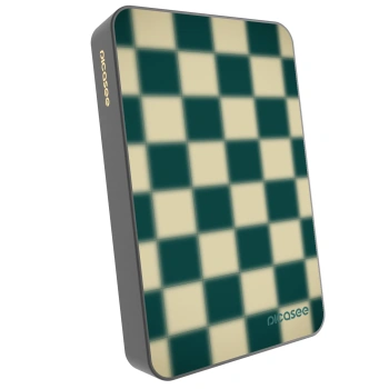 Picasee Powerbank MagSafe 10 000 mAh Szürke - Shadow Chess