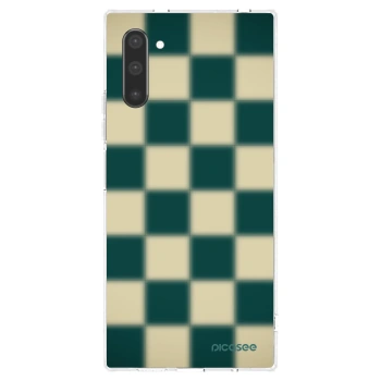 Picasee átlátszó szilikon tok az alábbi mobiltelefonokra Samsung Galaxy Note 10 N970F - Shadow Chess