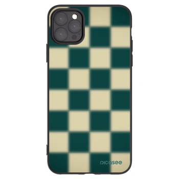 Picasee fekete szilikon tok az alábbi mobiltelefonokra Apple iPhone 11 Pro Max - Shadow Chess