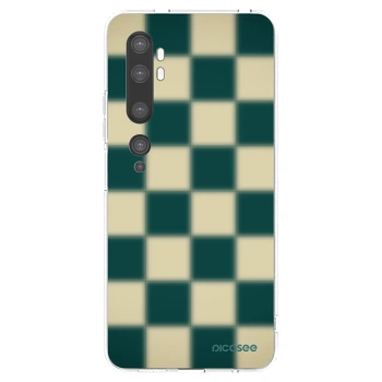 Picasee átlátszó szilikon tok az alábbi mobiltelefonokra Xiaomi Mi Note 10 (Pro) - Shadow Chess