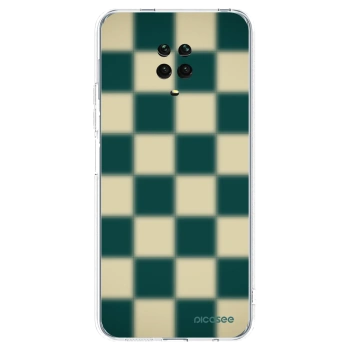 Picasee átlátszó szilikon tok az alábbi mobiltelefonokra Xiaomi Redmi Note 9S - Shadow Chess