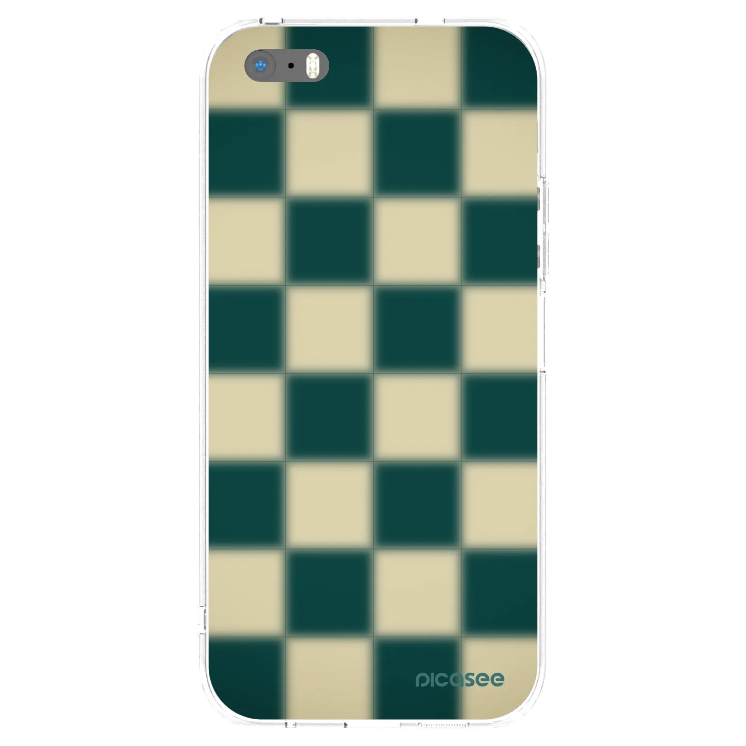 Picasee átlátszó szilikon tok az alábbi mobiltelefonokra Apple iPhone 6 Plus/6S Plus - Shadow Chess