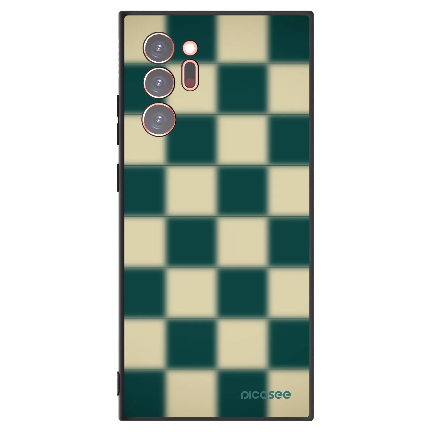 Picasee fekete szilikon tok az alábbi mobiltelefonokra Samsung Galaxy Note 20 Ultra - Shadow Chess