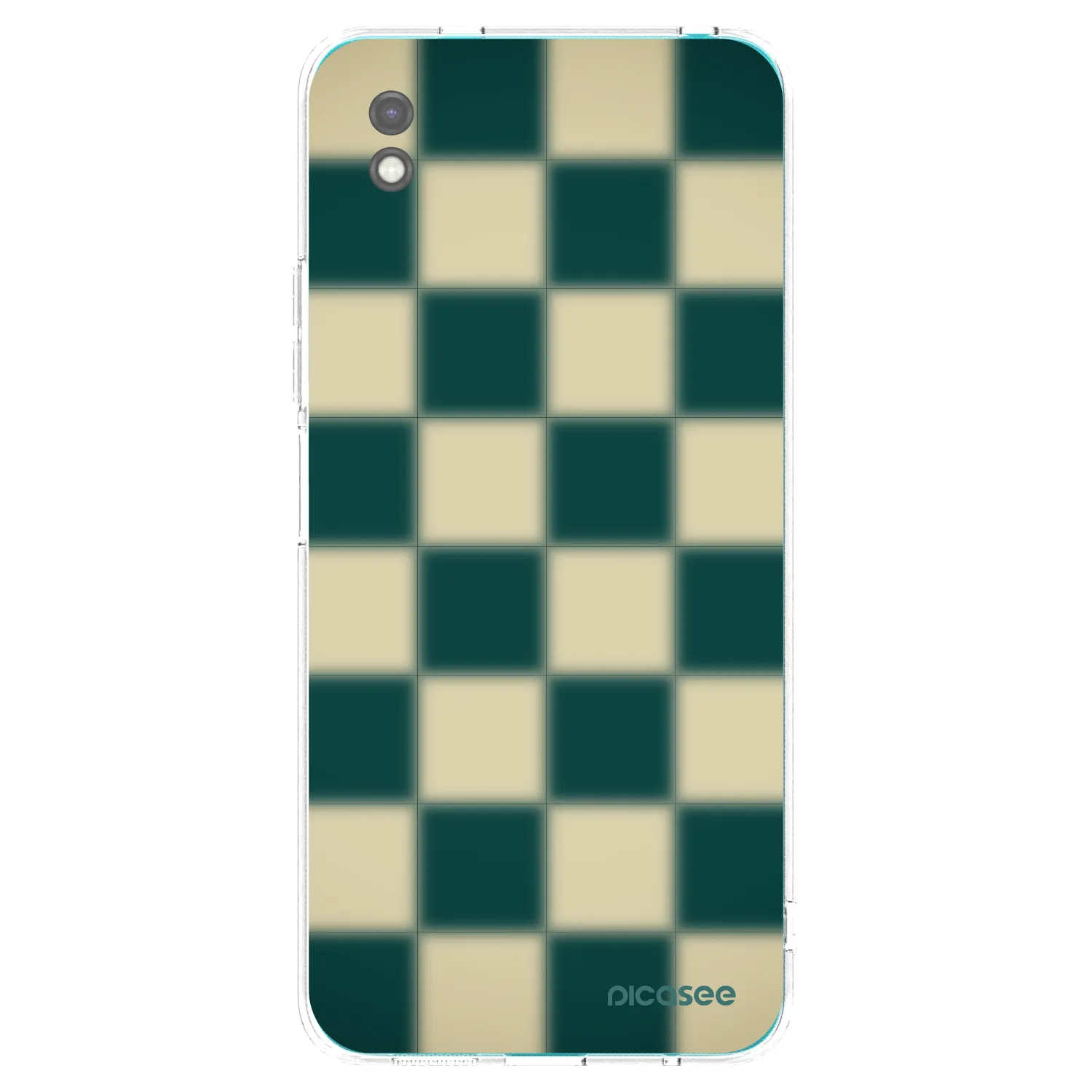 Picasee fekete szilikon tok az alábbi mobiltelefonokra Xiaomi Redmi 9A - Shadow Chess