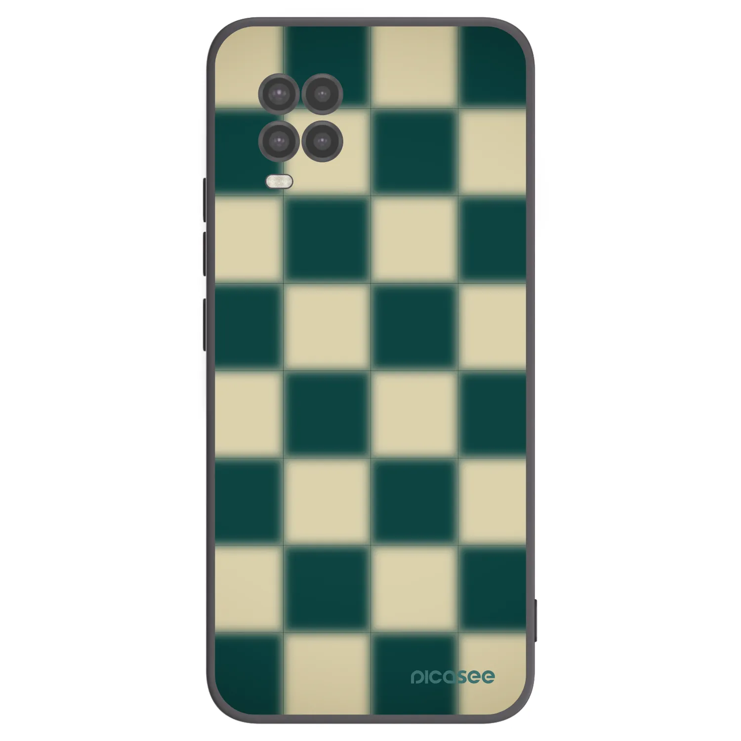 Picasee fekete szilikon tok az alábbi mobiltelefonokra Xiaomi Mi 10 Lite - Shadow Chess