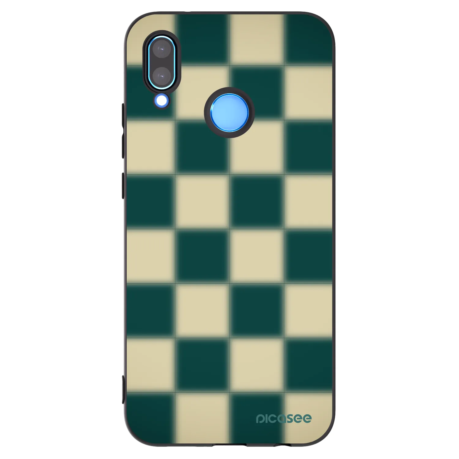 Picasee fekete szilikon tok az alábbi mobiltelefonokra Huawei Mate 40 Pro - Shadow Chess