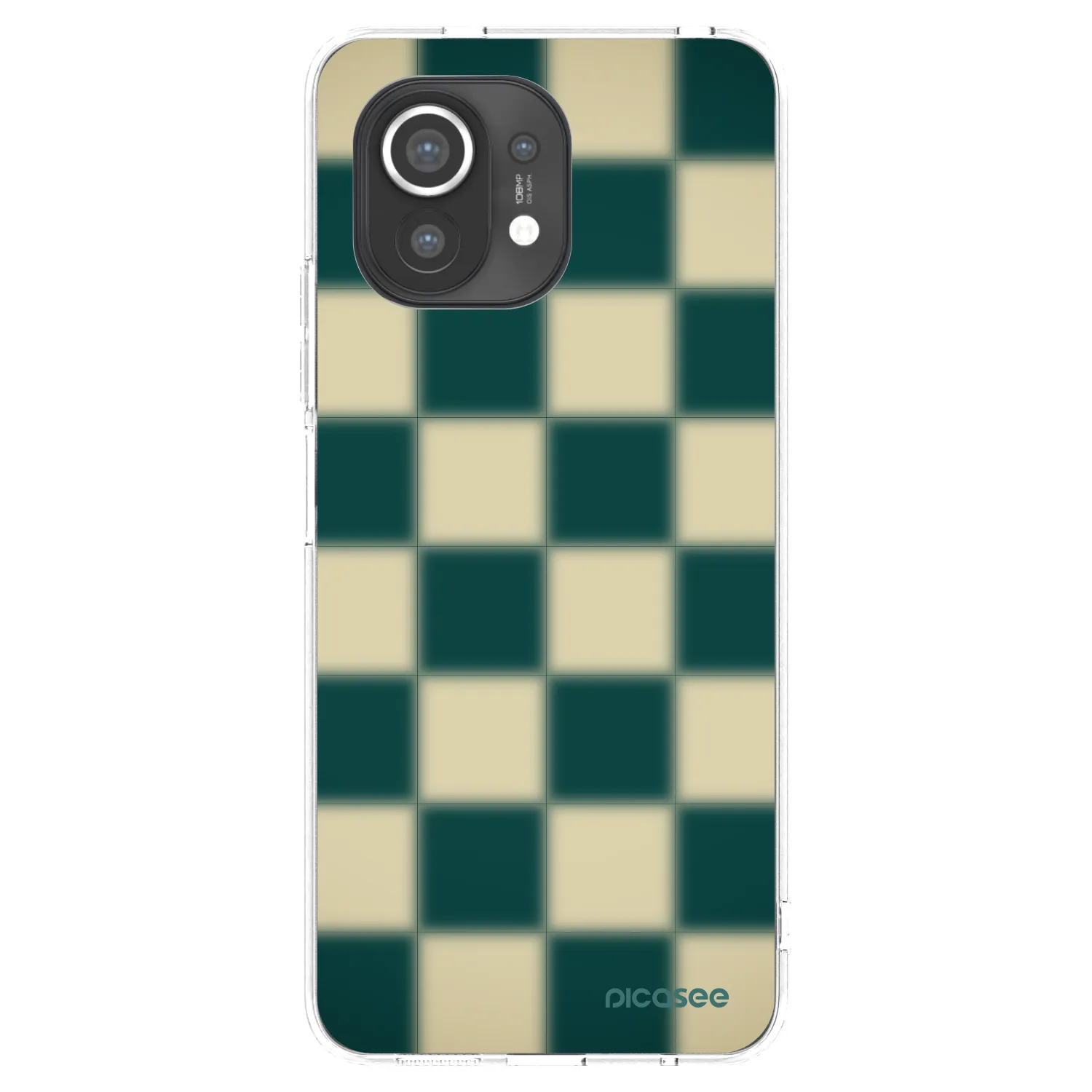 Picasee átlátszó szilikon tok az alábbi mobiltelefonokra Xiaomi Mi 11 - Shadow Chess