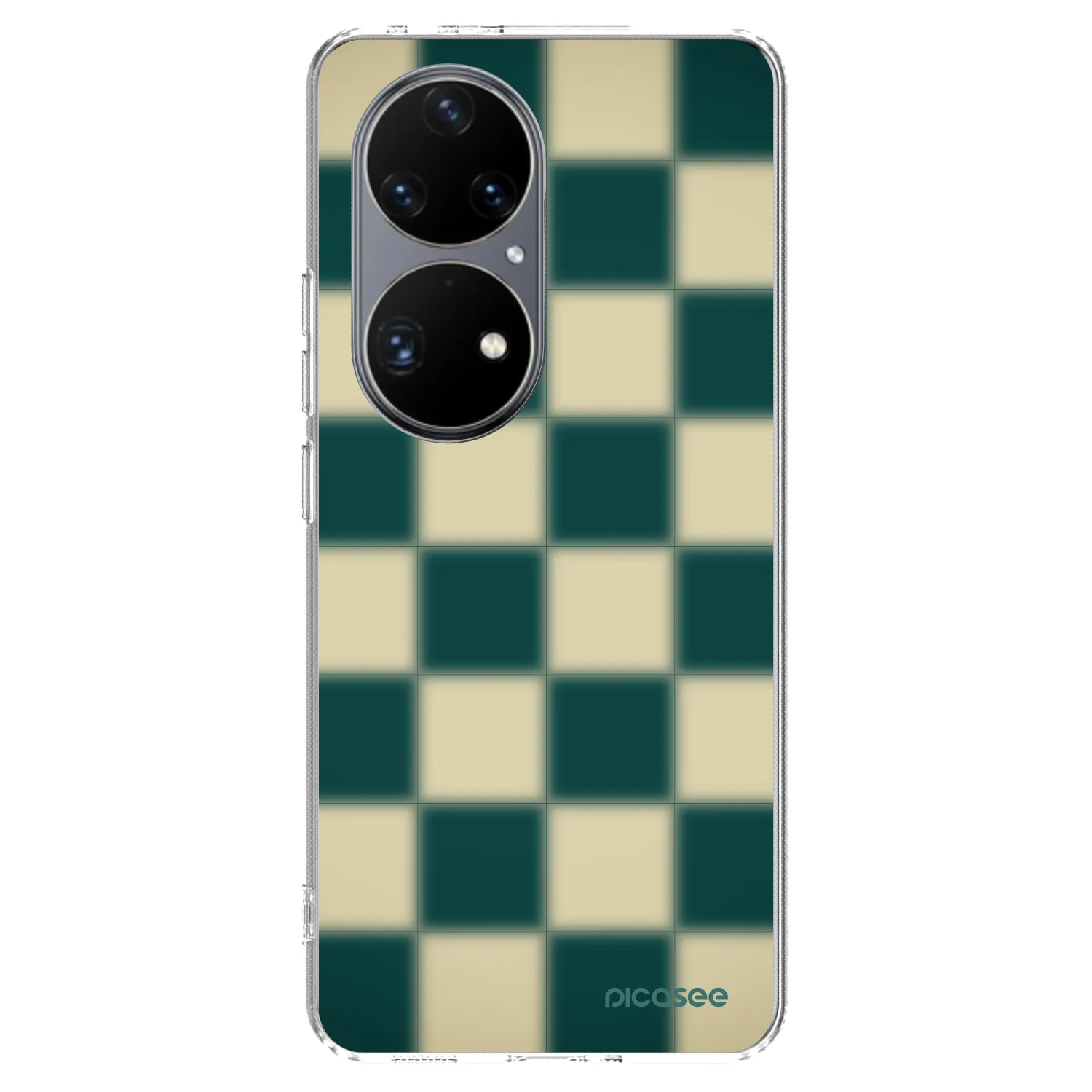 Picasee átlátszó szilikon tok az alábbi mobiltelefonokra Huawei P50 - Shadow Chess