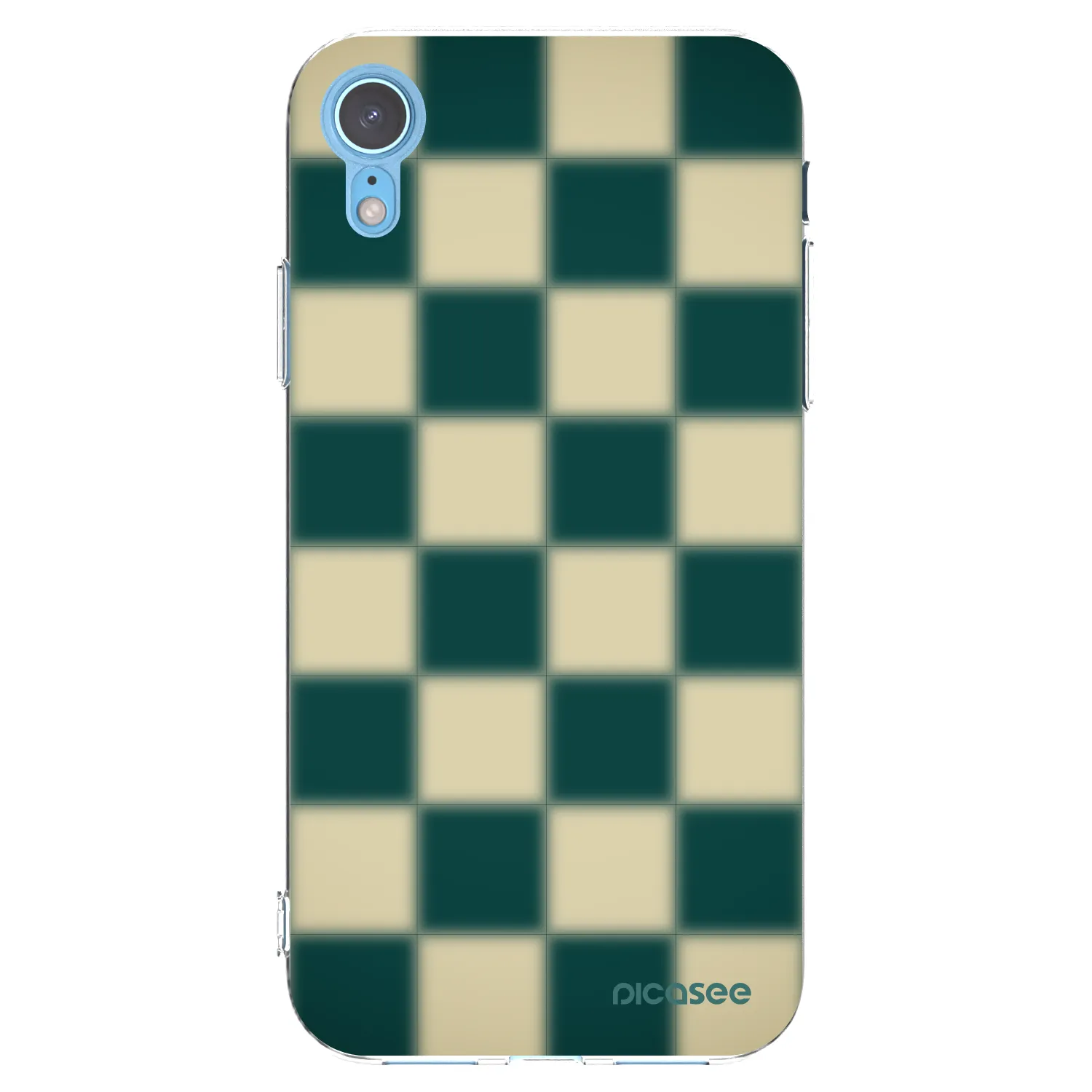 Picasee átlátszó szilikon tok az alábbi mobiltelefonokra Apple iPhone XR - Shadow Chess