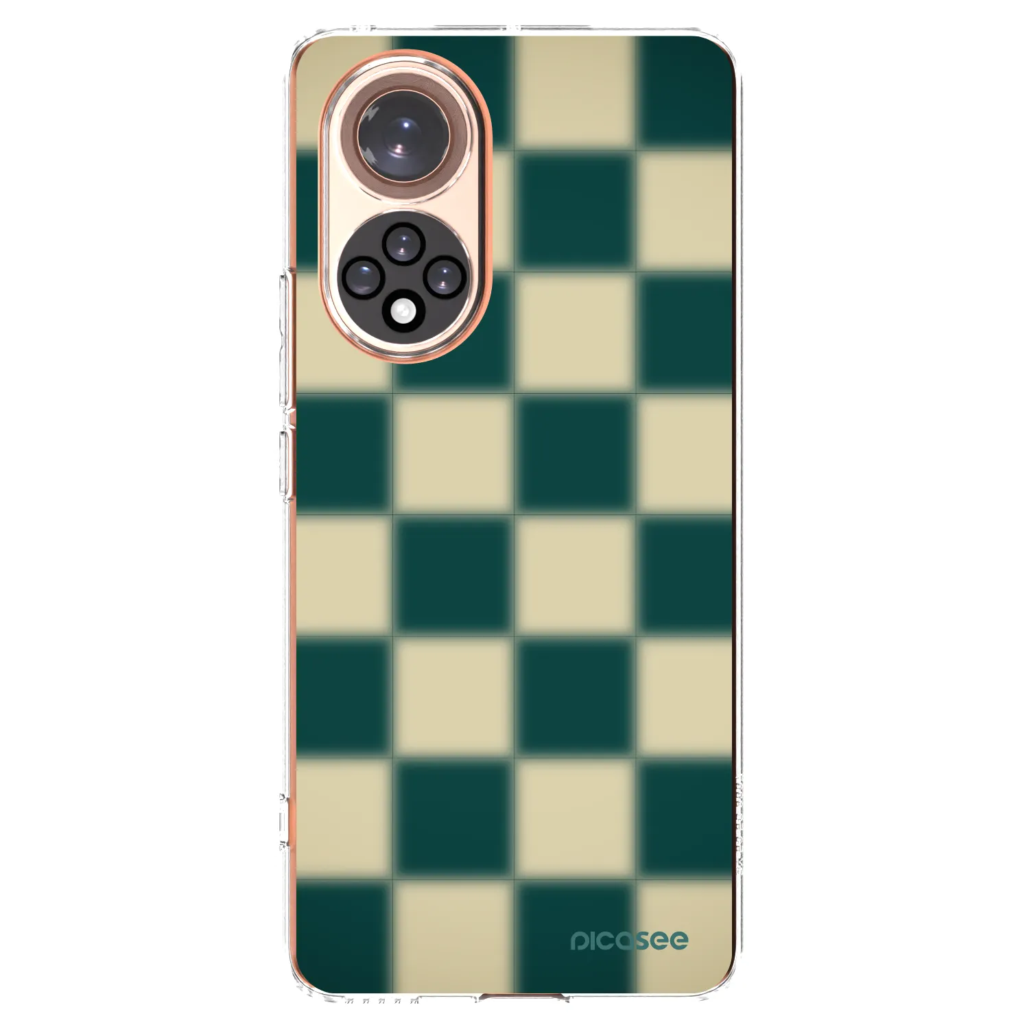 Picasee átlátszó szilikon tok az alábbi mobiltelefonokra Huawei Nova 9 - Shadow Chess