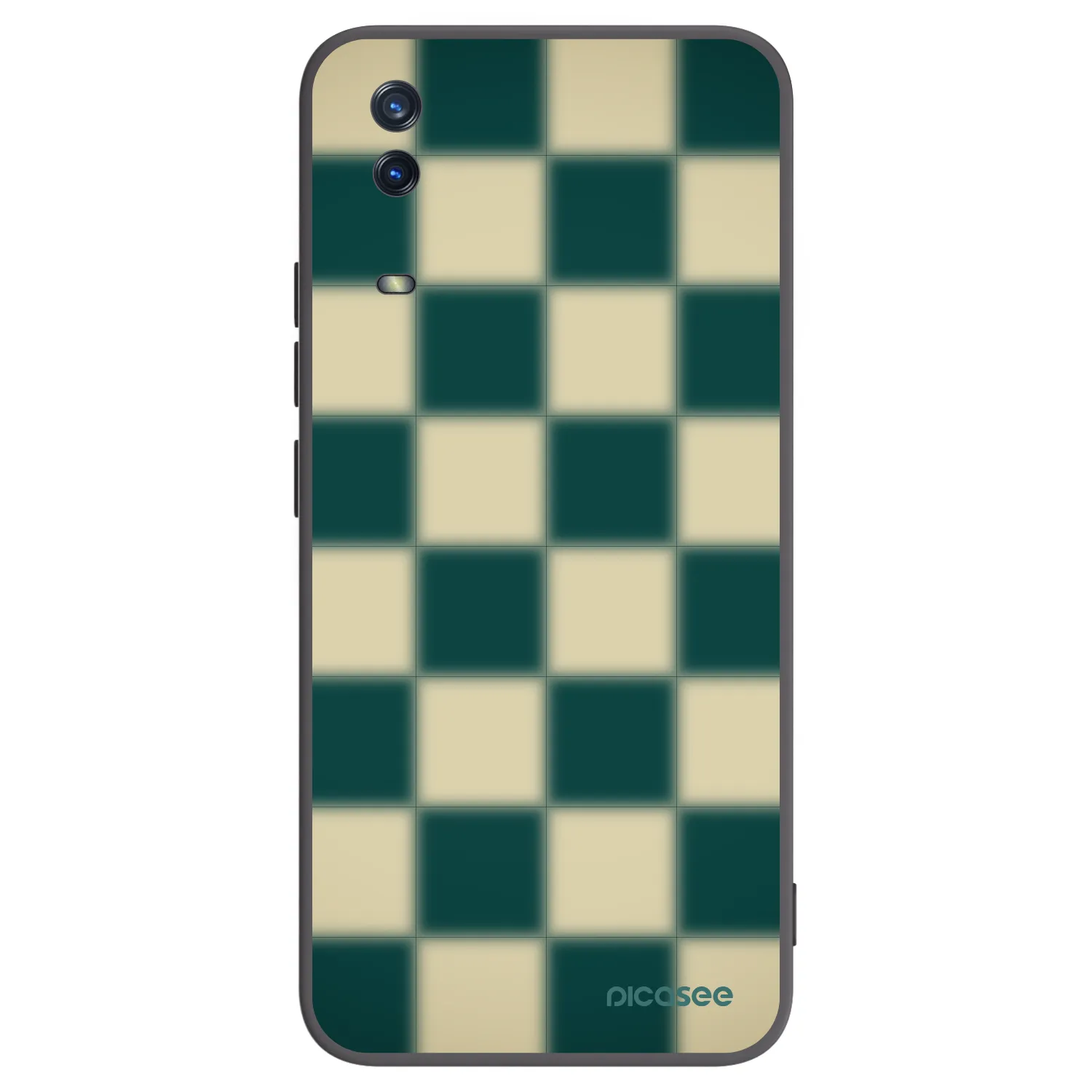 Picasee fekete szilikon tok az alábbi mobiltelefonokra Vivo Y11s - Shadow Chess
