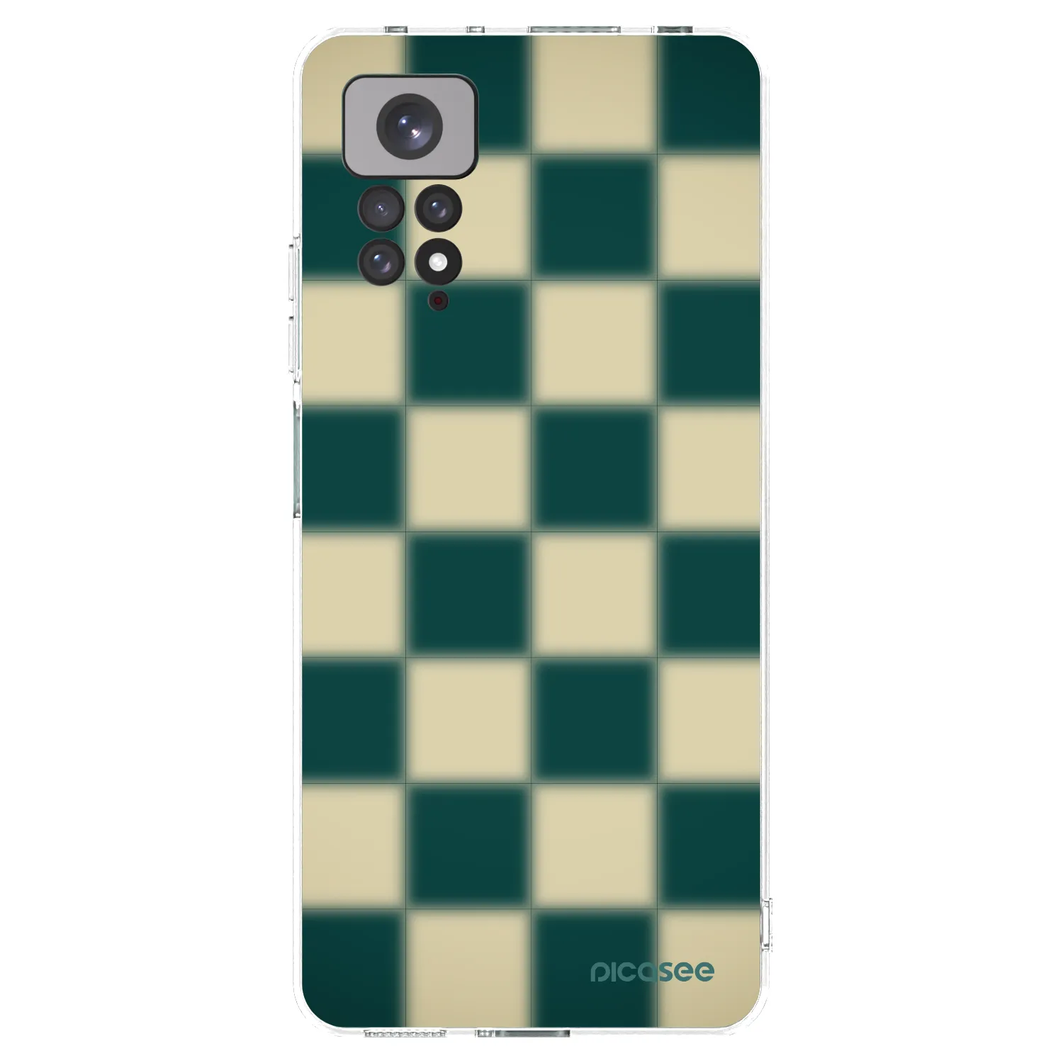 Picasee átlátszó szilikon tok az alábbi mobiltelefonokra Xiaomi Redmi Note 11 - Shadow Chess