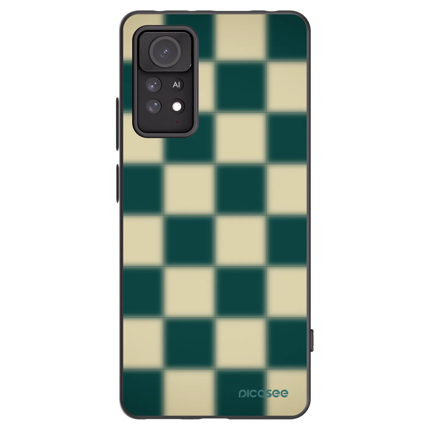 Picasee fekete szilikon tok az alábbi mobiltelefonokra Xiaomi Redmi Note 11 Pro 5G - Shadow Chess