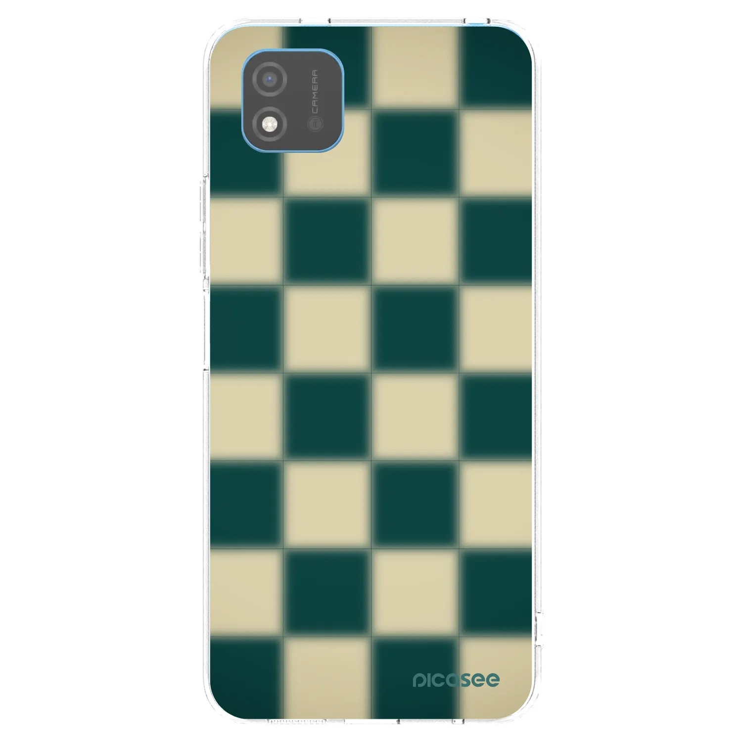 Picasee átlátszó szilikon tok az alábbi mobiltelefonokra Realme C11 (2021) - Shadow Chess