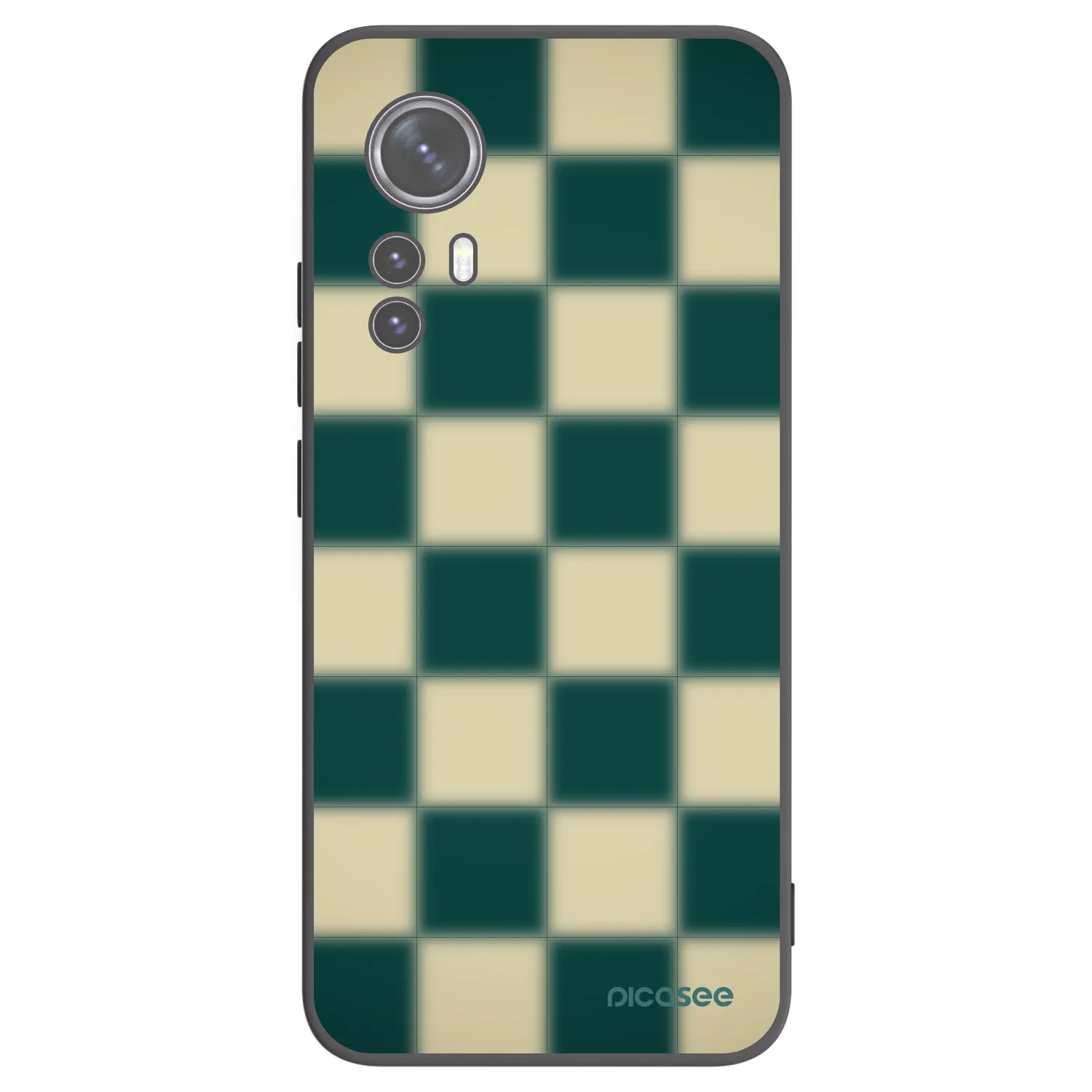 Picasee fekete szilikon tok az alábbi mobiltelefonokra Xiaomi 12X - Shadow Chess