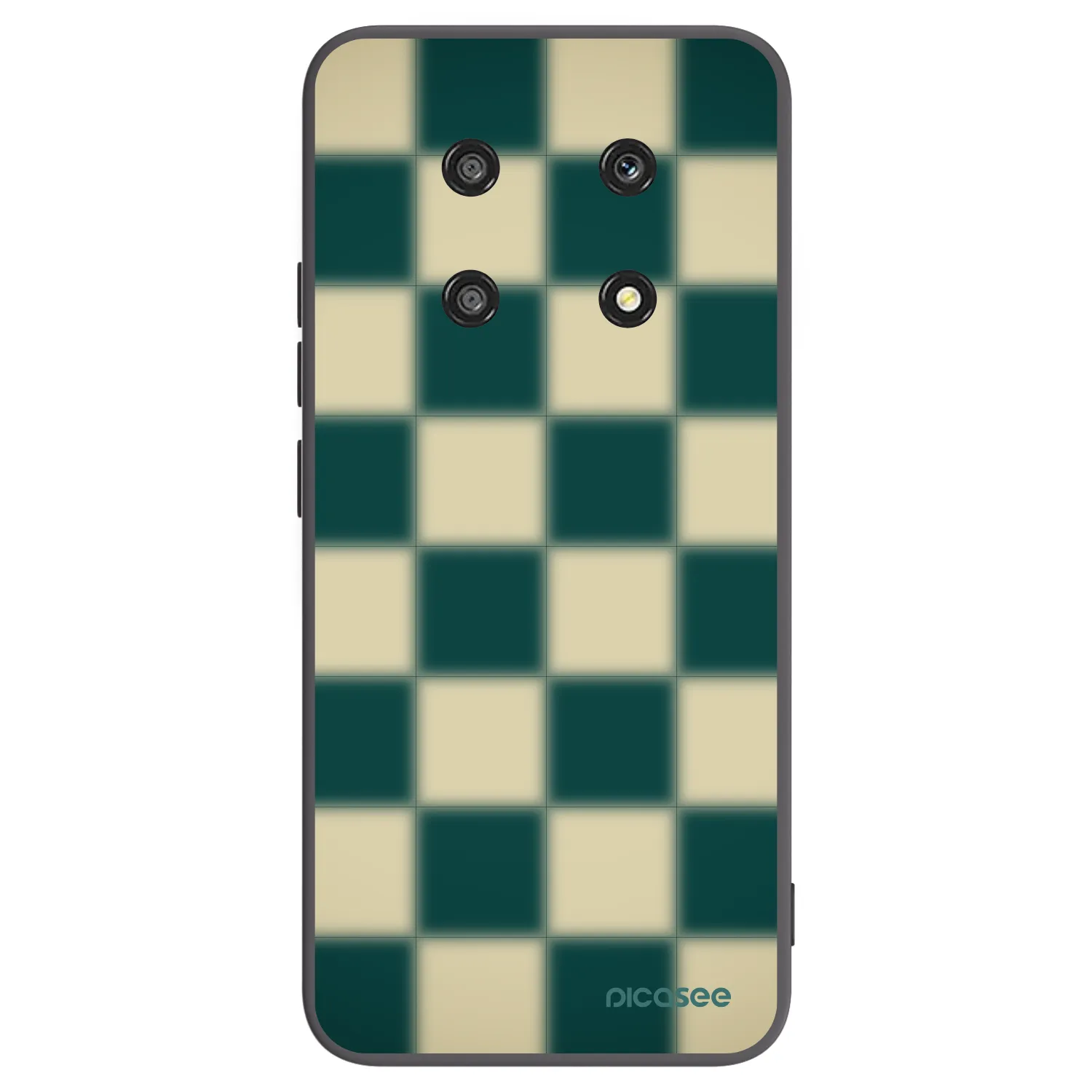 Picasee fekete szilikon tok az alábbi mobiltelefonokra Honor Magic4 Lite 5G - Shadow Chess