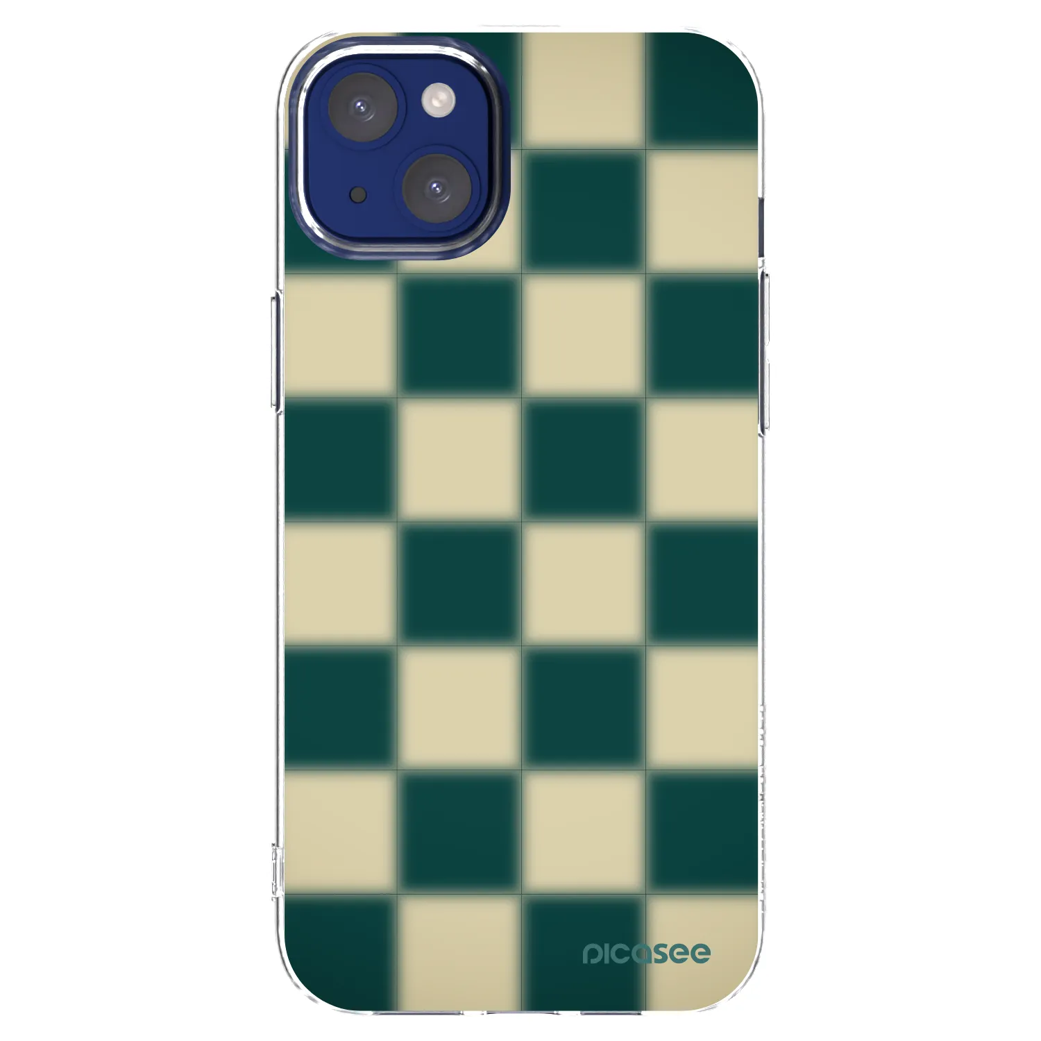 Picasee átlátszó szilikon tok az alábbi mobiltelefonokra Apple iPhone 14 Plus - Shadow Chess