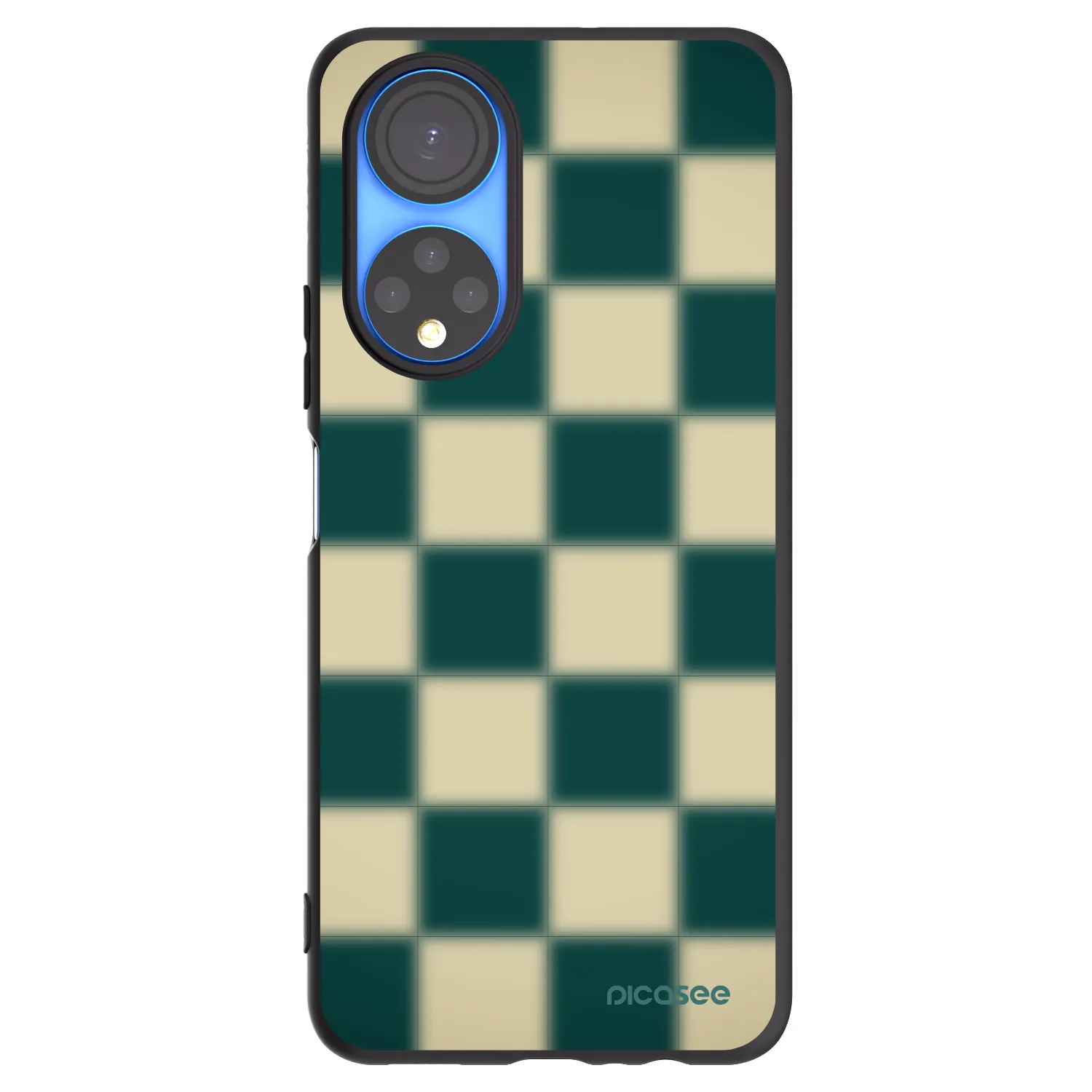 Picasee fekete szilikon tok az alábbi mobiltelefonokra Honor X7 - Shadow Chess