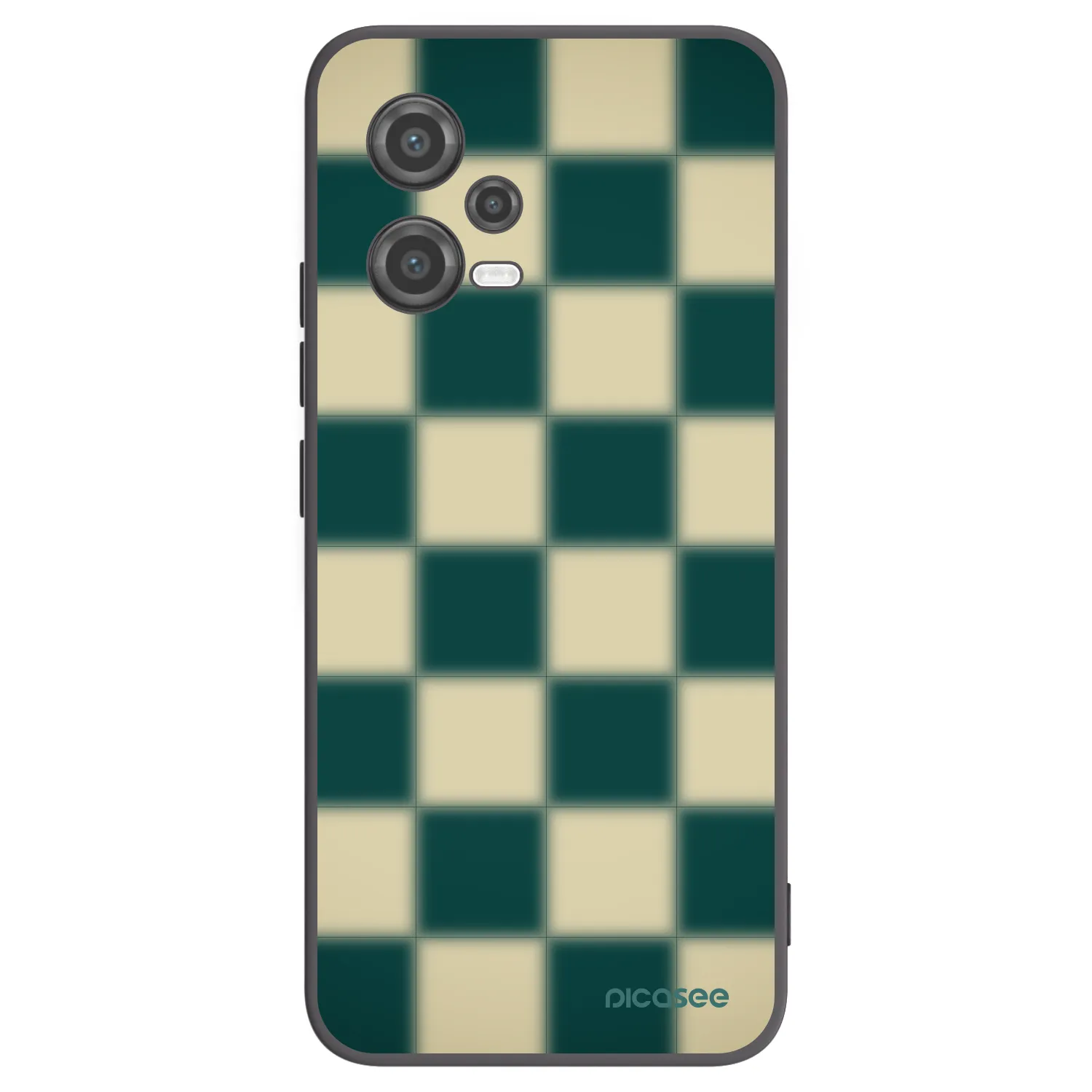 Picasee fekete szilikon tok az alábbi mobiltelefonokra Xiaomi Poco X5 - Shadow Chess