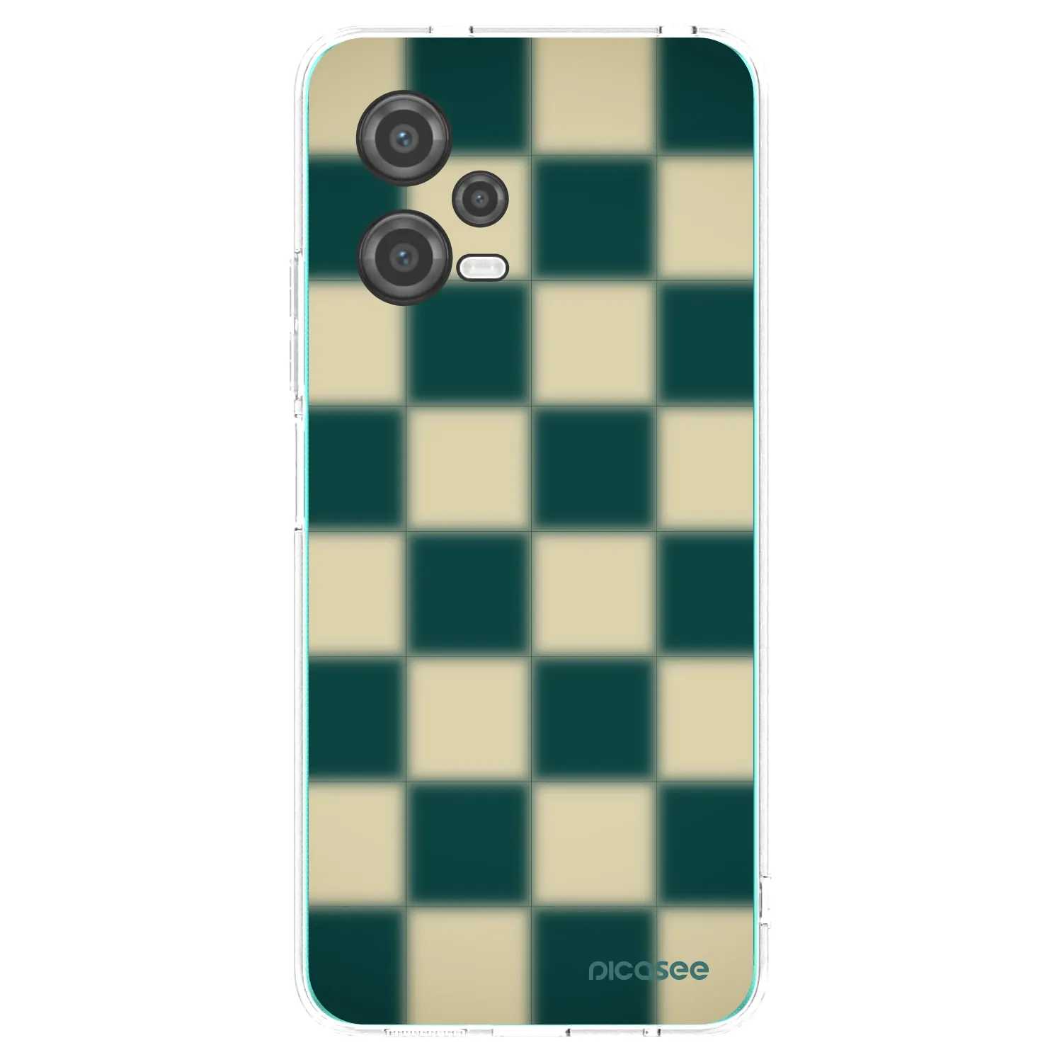 Picasee átlátszó szilikon tok az alábbi mobiltelefonokra Xiaomi Poco X5 - Shadow Chess