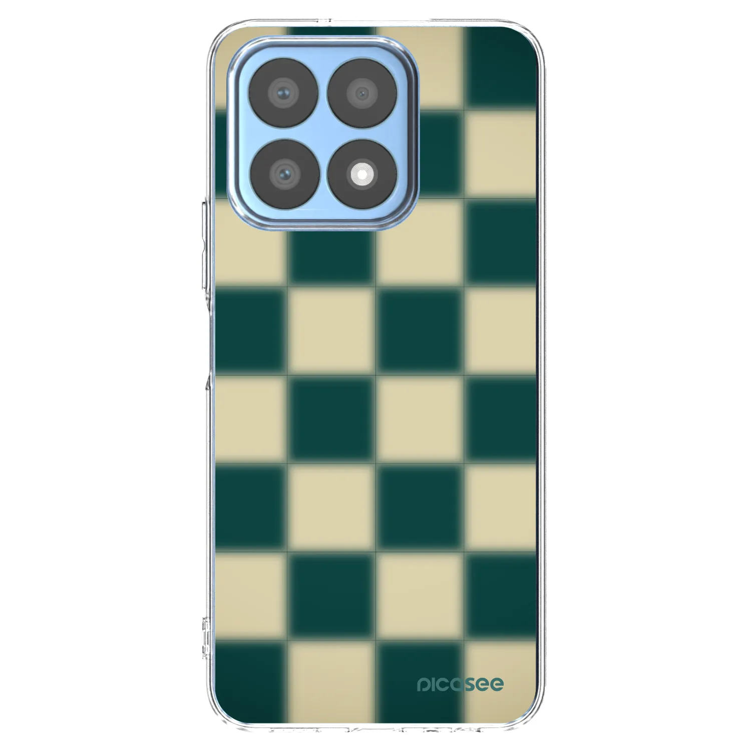 Picasee átlátszó szilikon tok az alábbi mobiltelefonokra Honor X8a - Shadow Chess