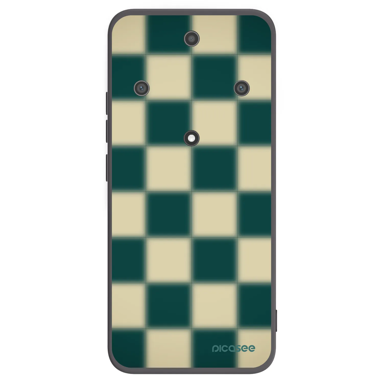 Picasee fekete szilikon tok az alábbi mobiltelefonokra Honor Magic5 Lite 5G - Shadow Chess