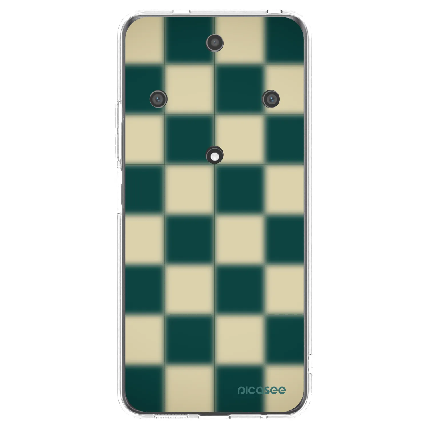 Picasee átlátszó szilikon tok az alábbi mobiltelefonokra Honor Magic5 Lite 5G - Shadow Chess
