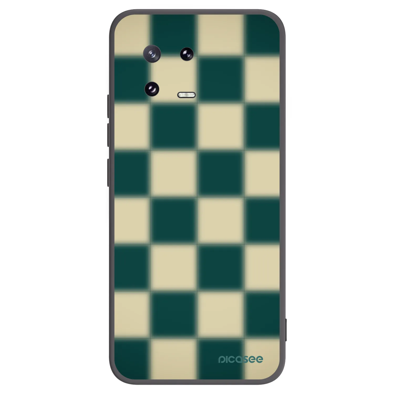 Picasee fekete szilikon tok az alábbi mobiltelefonokra Xiaomi 13 Pro - Shadow Chess