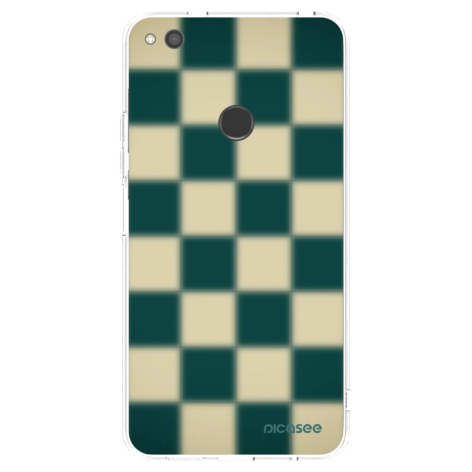 Picasee átlátszó szilikon tok az alábbi mobiltelefonokra Huawei P9 Lite 2017 - Shadow Chess