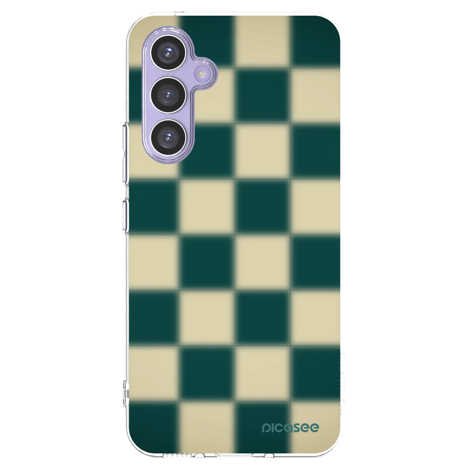 Picasee átlátszó szilikon tok az alábbi mobiltelefonokra Samsung Galaxy A54 5G A546B - Shadow Chess