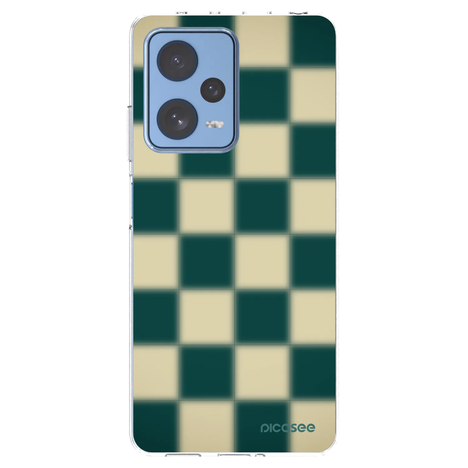 Picasee átlátszó szilikon tok az alábbi mobiltelefonokra Xiaomi Redmi Note 12 Pro 5G - Shadow Chess