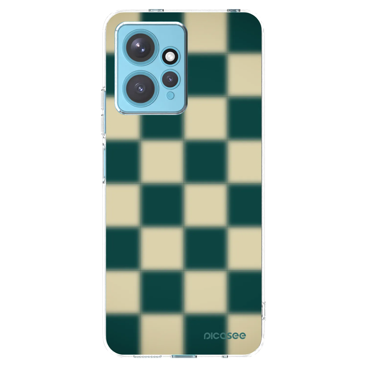 Picasee átlátszó szilikon tok az alábbi mobiltelefonokra Xiaomi Redmi Note 12 4G - Shadow Chess