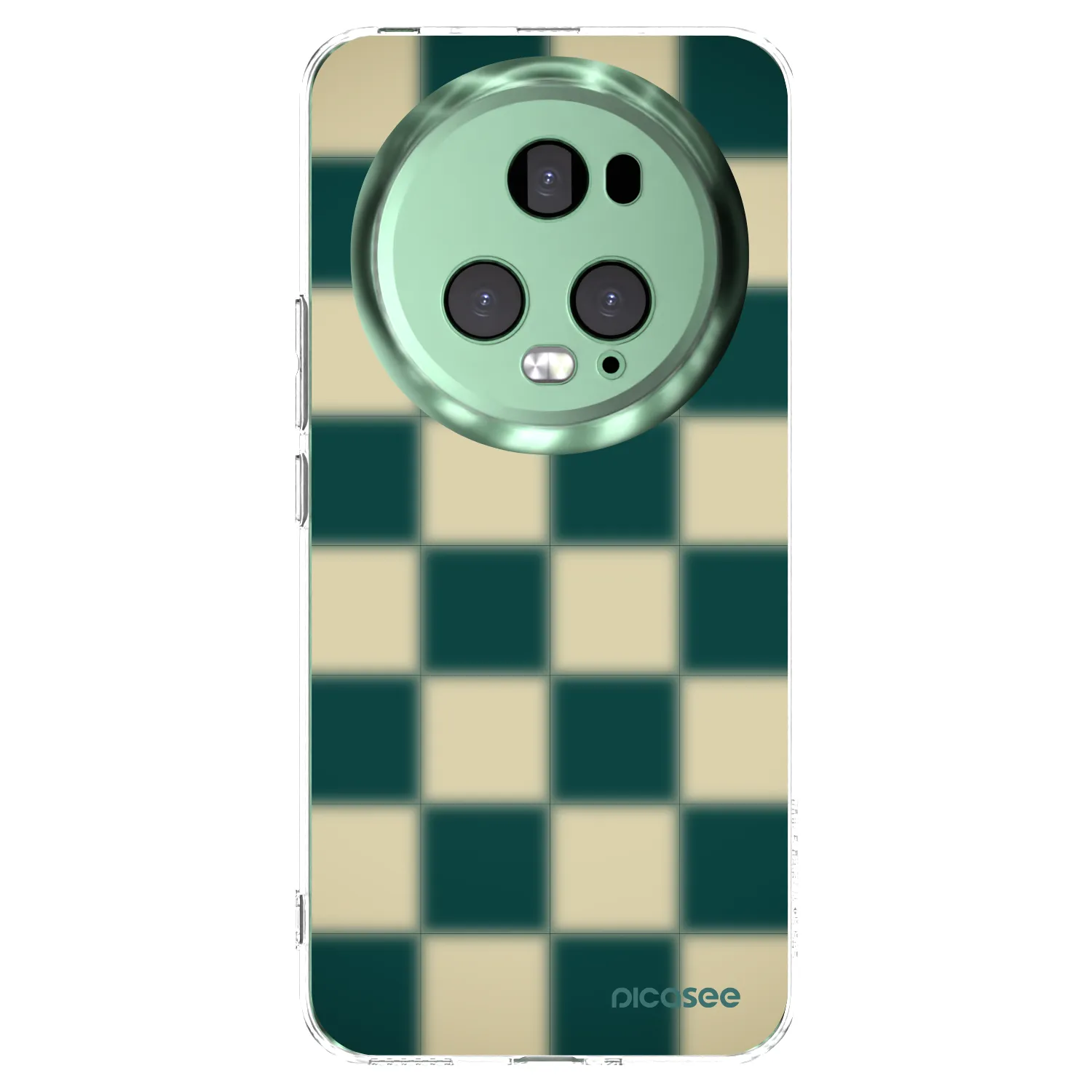 Picasee átlátszó szilikon tok az alábbi mobiltelefonokra Honor Magic5 Pro - Shadow Chess