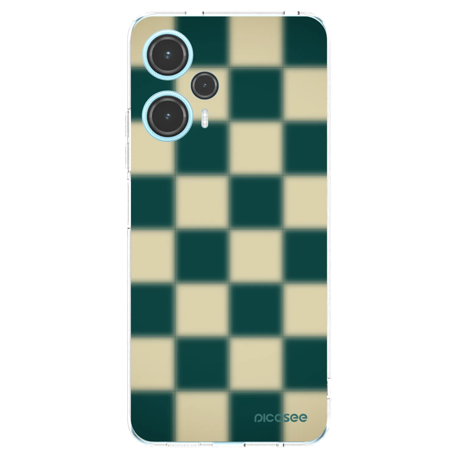 Picasee átlátszó szilikon tok az alábbi mobiltelefonokra Xiaomi Poco F5 - Shadow Chess