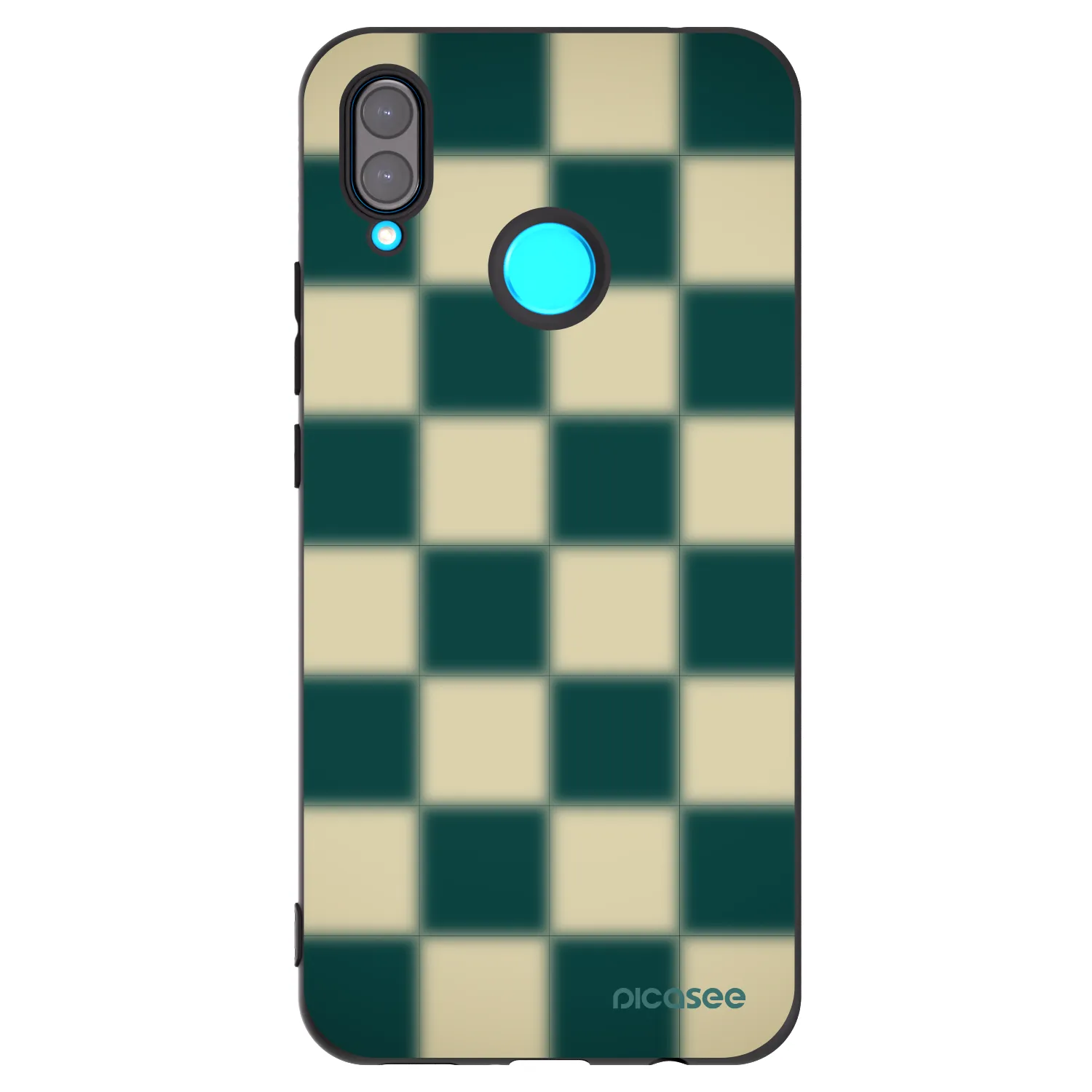 Picasee fekete szilikon tok az alábbi mobiltelefonokra Huawei Nova 3i - Shadow Chess