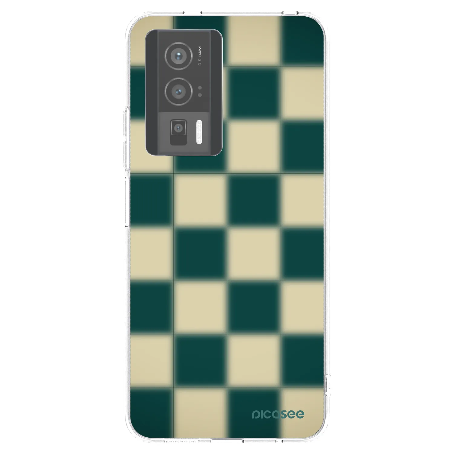 Picasee átlátszó szilikon tok az alábbi mobiltelefonokra Xiaomi Poco F5 Pro 5G - Shadow Chess