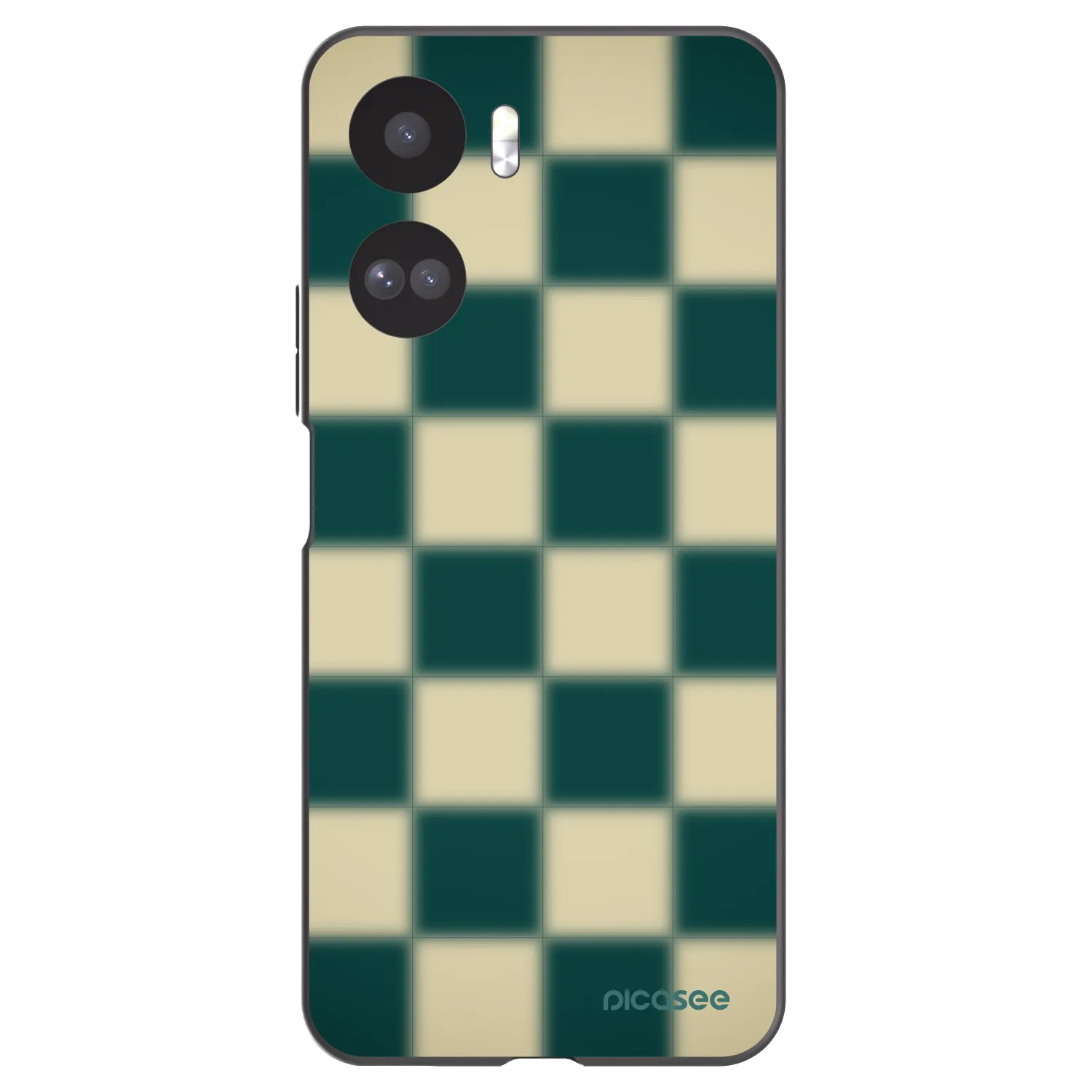 Picasee fekete szilikon tok az alábbi mobiltelefonokra Honor 90 Lite 5G - Shadow Chess