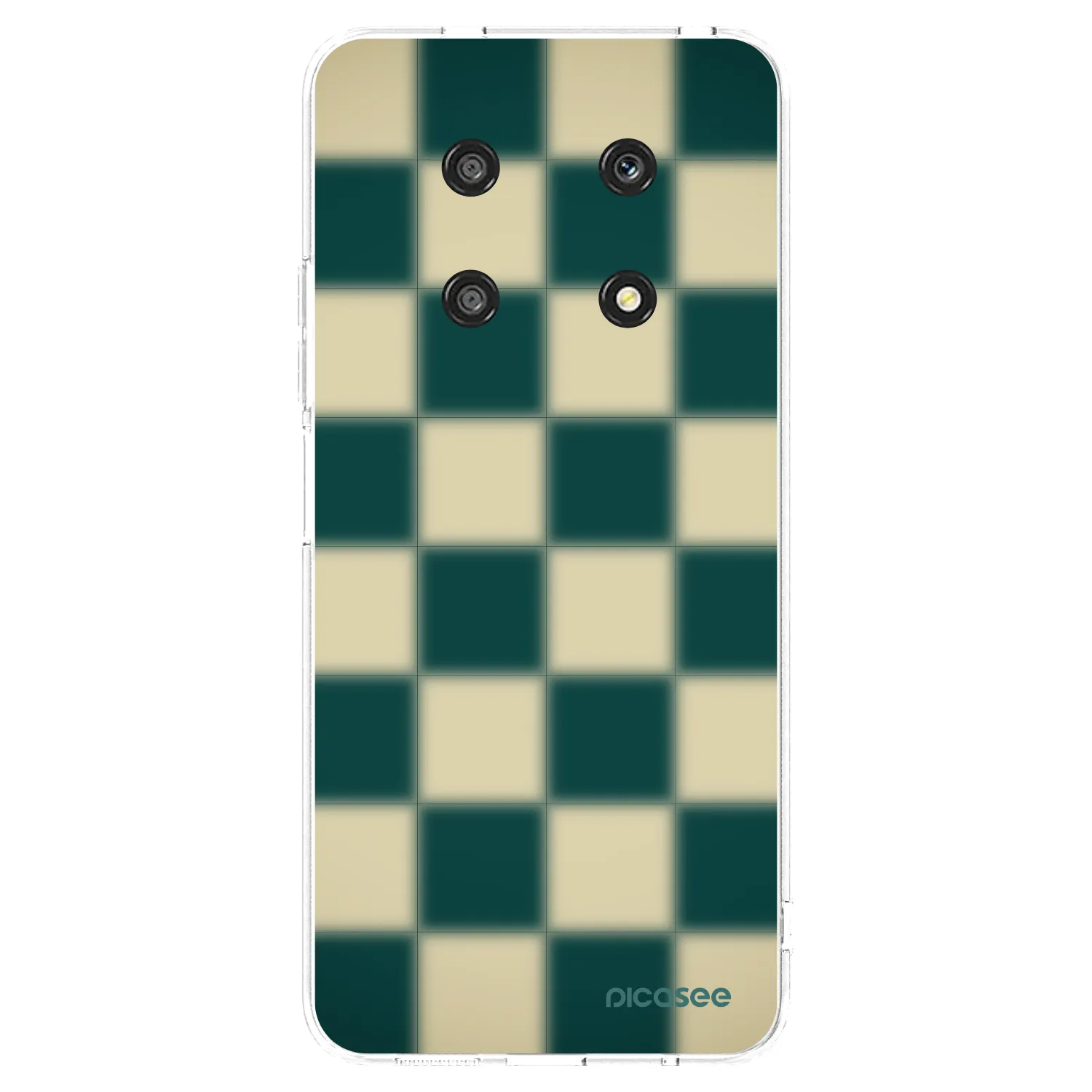 Picasee átlátszó szilikon tok az alábbi mobiltelefonokra Honor Magic4 Lite 5G - Shadow Chess