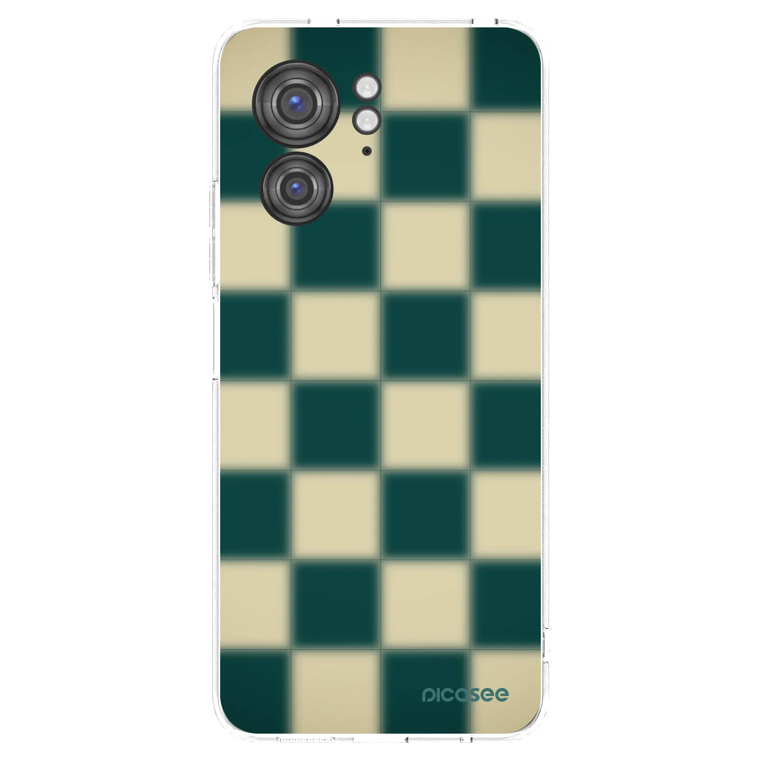 Picasee átlátszó szilikon tok az alábbi mobiltelefonokra Motorola Edge 40 - Shadow Chess