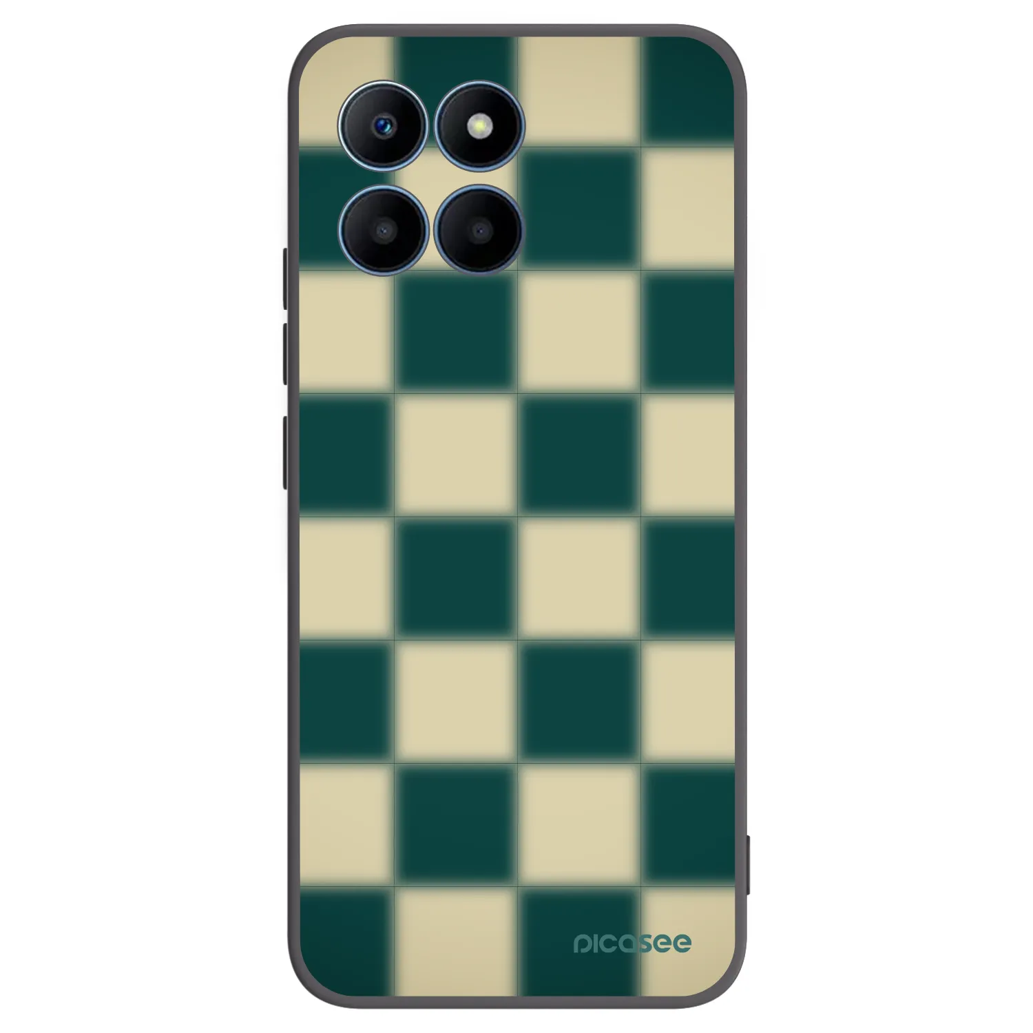 Picasee fekete szilikon tok az alábbi mobiltelefonokra Honor 70 Lite - Shadow Chess