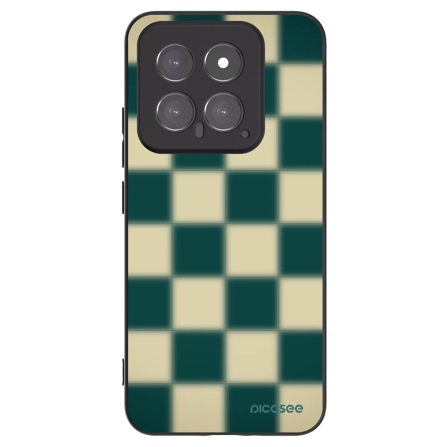 Picasee fekete szilikon tok az alábbi mobiltelefonokra Xiaomi 14 - Shadow Chess