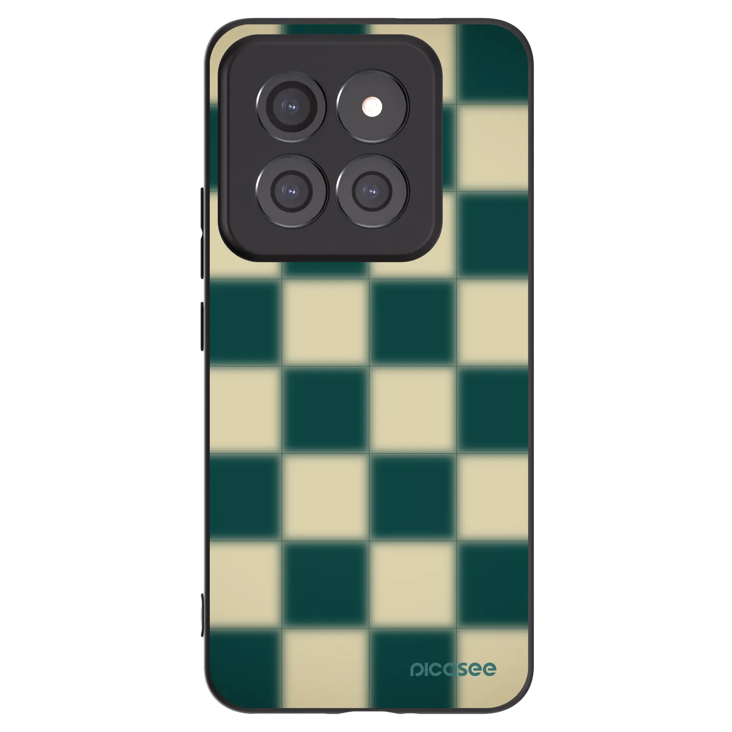 Picasee fekete szilikon tok az alábbi mobiltelefonokra Xiaomi 14 Pro - Shadow Chess