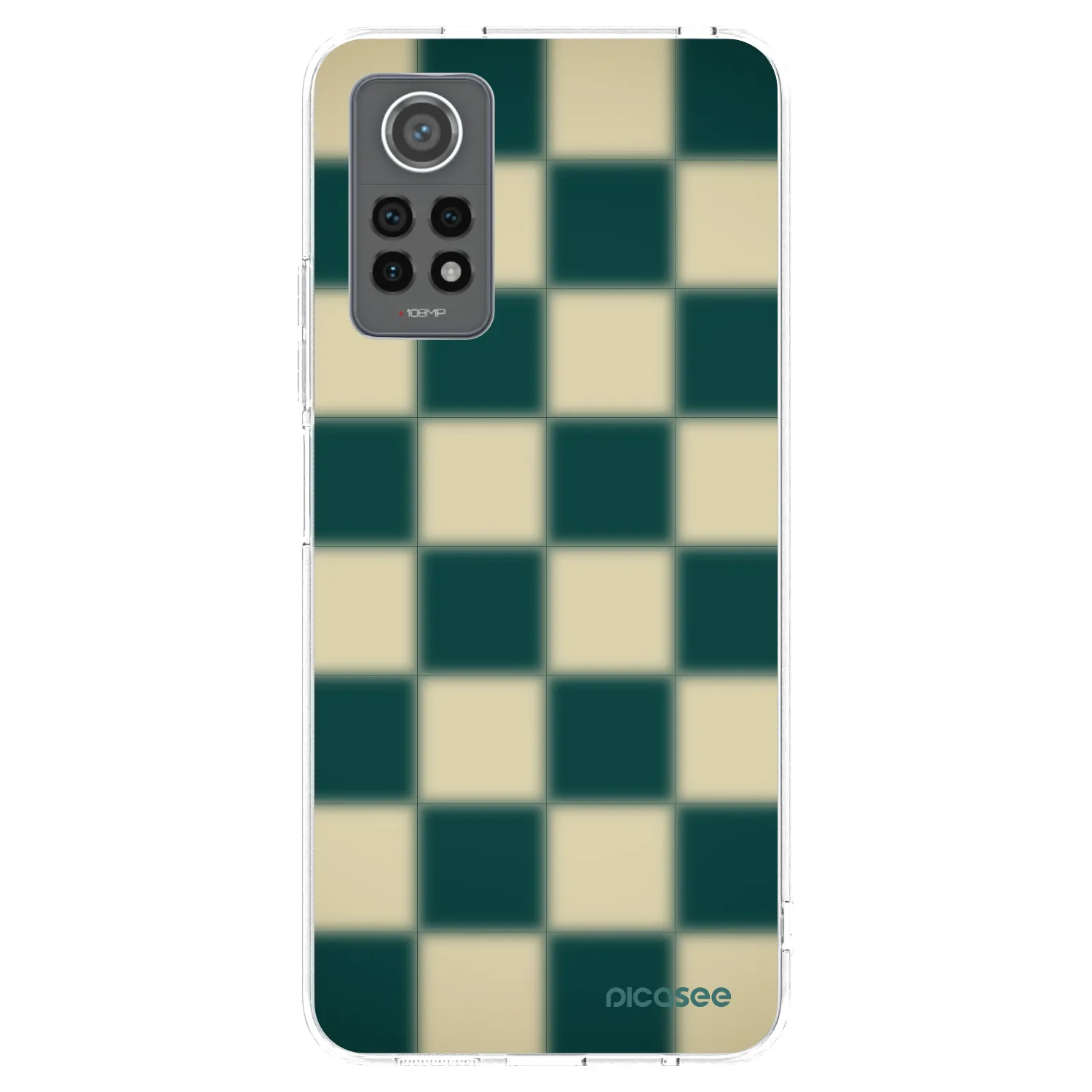 Picasee átlátszó szilikon tok az alábbi mobiltelefonokra Xiaomi Redmi Note 12 Pro 4G - Shadow Chess