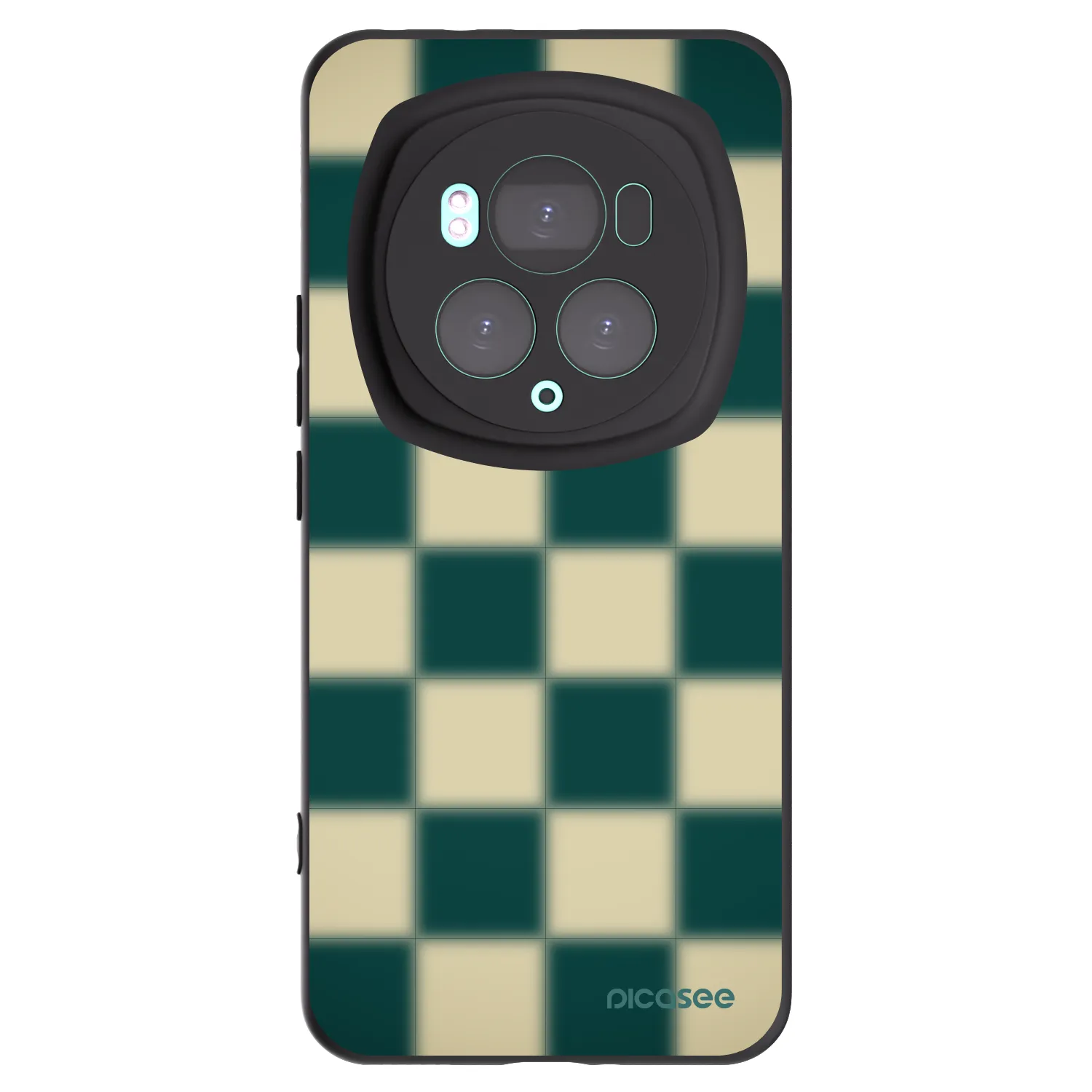 Picasee fekete szilikon tok az alábbi mobiltelefonokra Honor Magic6 Pro - Shadow Chess