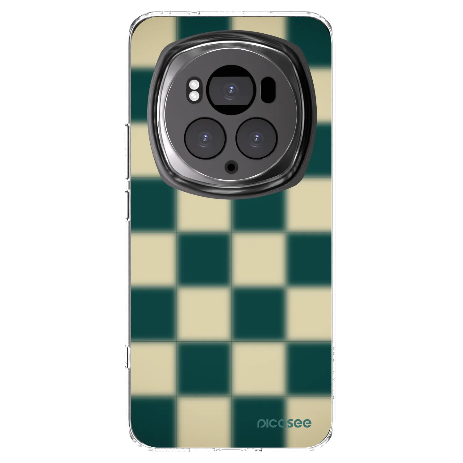 Picasee átlátszó szilikon tok az alábbi mobiltelefonokra Honor Magic6 Pro - Shadow Chess
