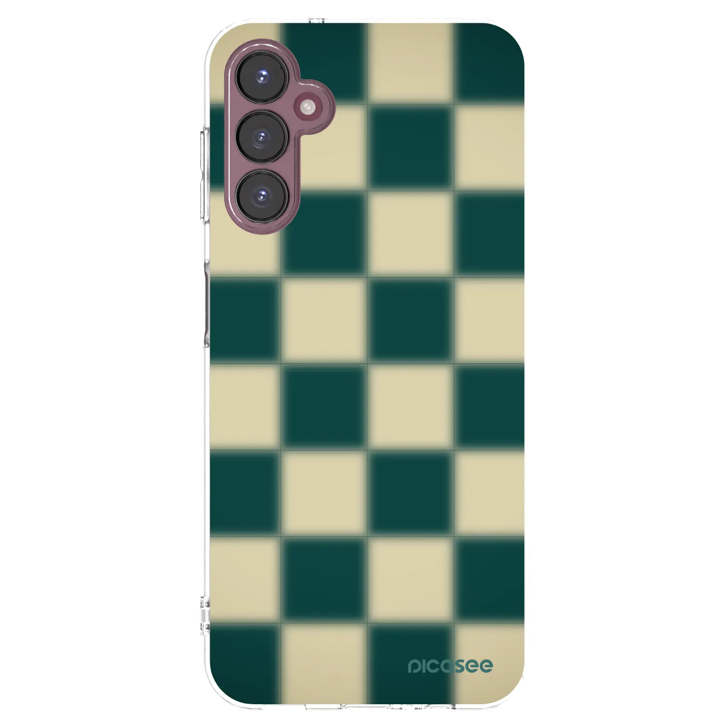 Picasee átlátszó szilikon tok az alábbi mobiltelefonokra Samsung Galaxy A05s A057G - Shadow Chess