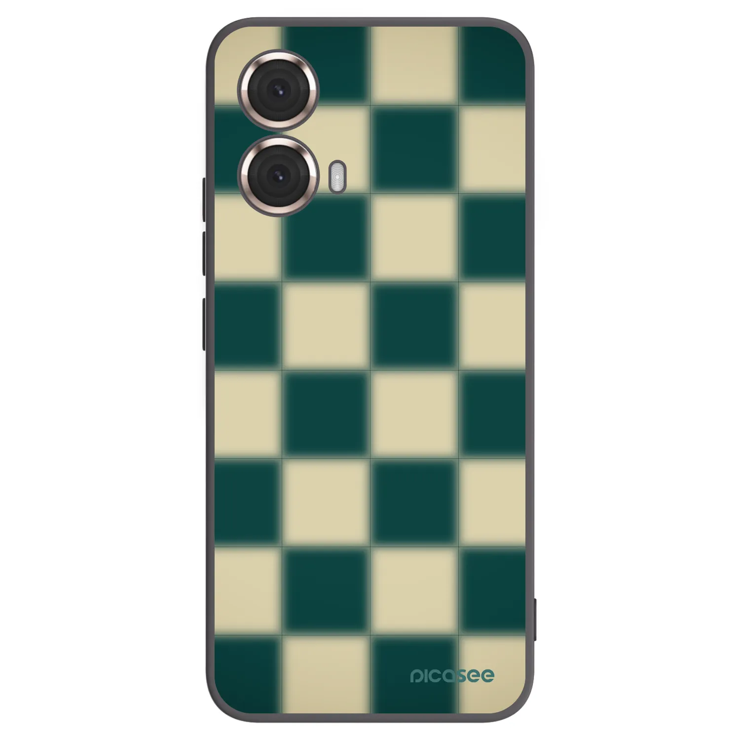 Picasee fekete szilikon tok az alábbi mobiltelefonokra Motorola Moto G85 - Shadow Chess