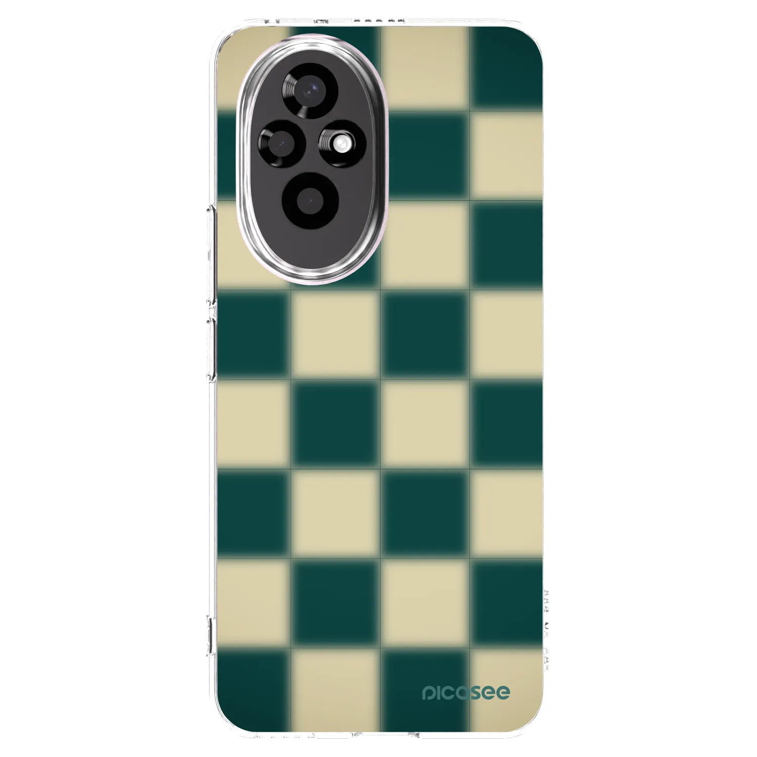 Picasee átlátszó szilikon tok az alábbi mobiltelefonokra Honor 200 Pro 5G - Shadow Chess